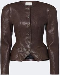 Magda Butrym - Leather Jacket - Lyst