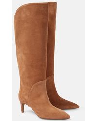 Paris Texas - Gaia 60 Suede Boots - Lyst