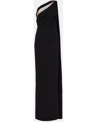Roland Mouret - Embellished One-Shoulder Cady Gown - Lyst