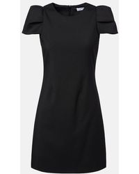 McQueen - Mini Dress In Wool - Lyst
