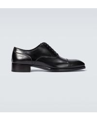 Tom Ford - Zapatos oxford Elkan de piel - Lyst