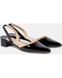 Manolo Blahnik - Salones Destalonados Aspro 30 De Charol - Lyst