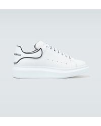 McQueen - Baskets Oversized En Cuir - Lyst