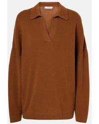 FFORME - Louise Wool And Cashmere Polo Sweater - Lyst