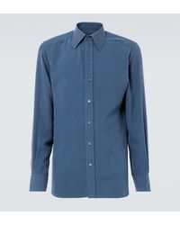 Tom Ford - Silk Twill Shirt - Lyst