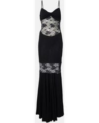 Nina Ricci - Paneled Lace Gown - Lyst