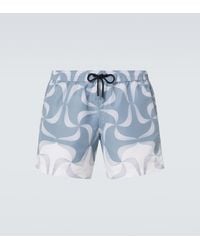 Commas - Mantra Printed Swim Trunks - Lyst
