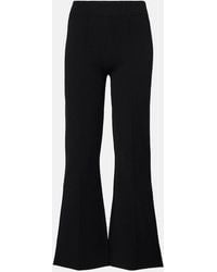 Veronica Beard - High-Rise Flared Pants - Lyst