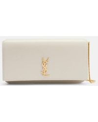 Saint Laurent - Borsa Porta Smartphone Cassandre Mini - Lyst