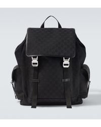 Gucci - Gg Canvas Large Backpack - Lyst