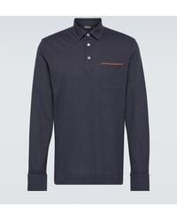 ZEGNA - Polo De Algodon - Lyst