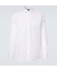 Etro - Paisley Cotton Poplin Shirt - Lyst