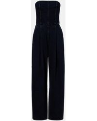 Agolde - Agyness Denim Bustier Jumpsuit - Lyst