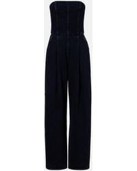 Agolde - Agyness Denim Bustier Jumpsuit - Lyst