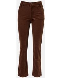 FRAME - Mid-Rise Straight Jeans Le Sleek - Lyst
