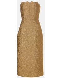 Markarian - Marcella Floral Brocade Cocktail Dress - Lyst