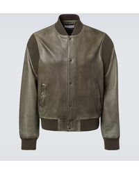 Loewe - Bomberjacke Aus Leder - Lyst