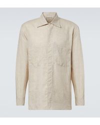 Saman Amel - Hemd Aus Leinen - Lyst
