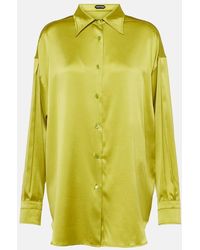Tom Ford - Silk-blend Shirt - Lyst