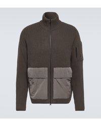 C.P. Company - Wool Fleece Sweater - Lyst