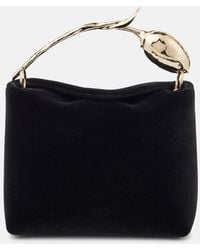 Erdem - Bloom Mini Velvet Tote Bag - Lyst