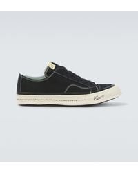Visvim - Sneakers Nolan Aus Canvas Mit Veloursleder - Lyst