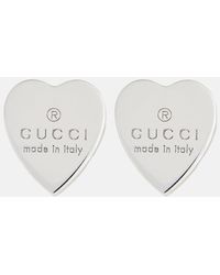 Gucci - Ohrringe aus Sterlingsilber - Lyst