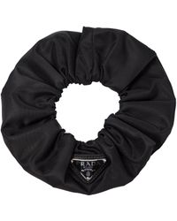 Haarspangen und Haarschmuck Damen Accessoires Haarbänder Prada Synthetik Haarreif aus Re-Nylon in Schwarz 