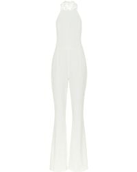 galvan white jumpsuit