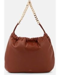 A.P.C. - Sac Ninon Mini Faux Leather Shoulder Bag - Lyst