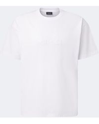 Gucci - T-Shirt Aus Baumwoll-Jersey Mit Logo - Lyst