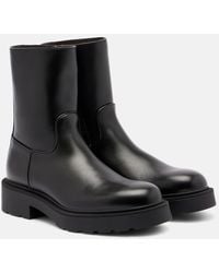 The Row - Botines Nobilis De Piel - Lyst