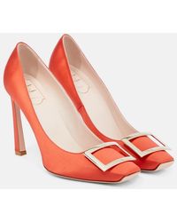 Roger Vivier - Trompette Satin Pumps - Lyst