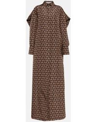 Valentino - Toile Iconographe Printed Silk Gown - Lyst