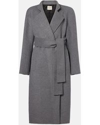 KHAITE - Mantel Deena Aus Wolle - Lyst