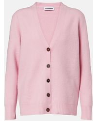 Jil Sander - Wool Cardigan - Lyst