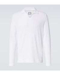 Fedeli - Cotton Terry Polo Shirt - Lyst