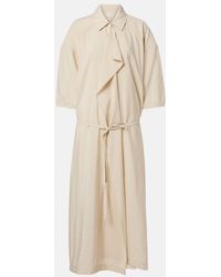 Lemaire - Silk-Blend Shirt Dress - Lyst