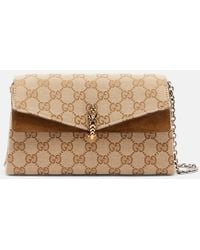 Gucci - Dionysus Small Gg Canvas Shoulder Bag - Lyst