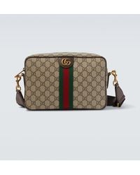 Gucci - Ophidia Gg Canvas Medium Crossbody Bag - Lyst