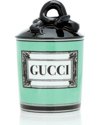 Gucci Vela Herbosum con logo - Verde