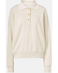 The Row - Corzas Cotton And Cashmere Polo Sweater - Lyst