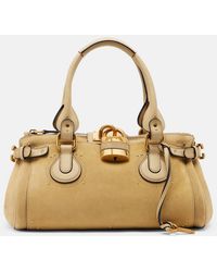 Chloé - Paddington Suede Shoulder Bag - Lyst