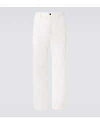 The Row - Gerade Hose Sankuro Aus Gabardine - Lyst
