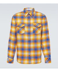 God's True Cashmere - Tartan Cashmere Shirt - Lyst