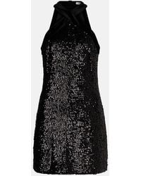 Jonathan Simkhai - Isla Sequined Halterneck Minidress - Lyst