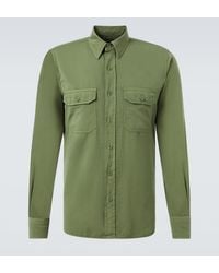 Tom Ford - Cotton And Silk Shirt - Lyst