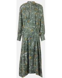 Altuzarra - Felicia Studded Silk Maxi Dress - Lyst