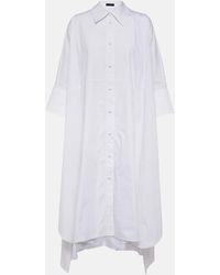 JOSEPH - Dania Cotton Poplin Shirt Dress - Lyst