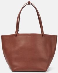 The Row - Park Leather Tote Bag - Lyst